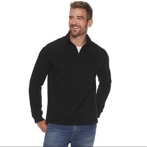 Men’s Apt. 9 Polished Fleece Zip Pullover